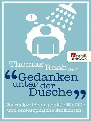 cover image of Gedanken unter der Dusche